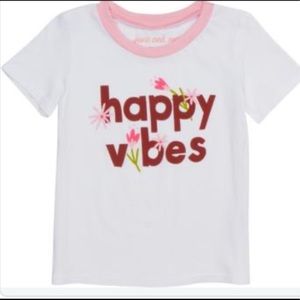 JUNE AND MAY - HAPPY VIBES TEE